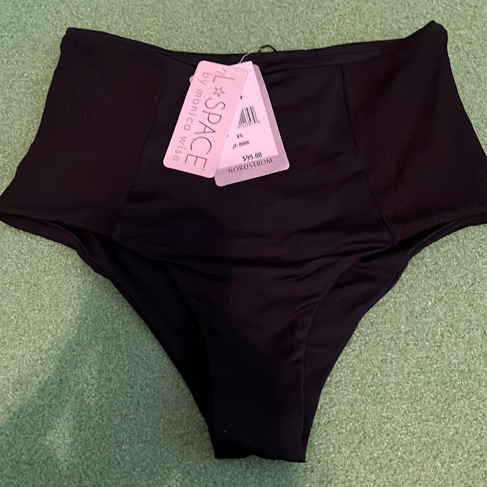 L space high waisted bikini bottoms